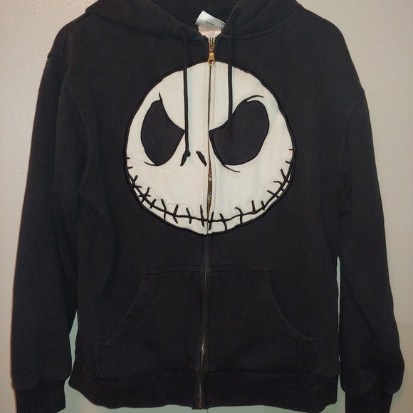 Disney Full Zip Hoodie Nightmare Before 